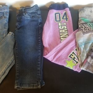 Girls size 8 pants lot